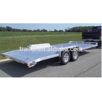 China Car Trailer Hot Dip Galvanized Folding Utility Car Farm Truck 14x6ft Trailers for sale