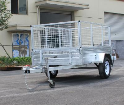 China Truck Trailer 2018 8x4 Cage Trailer for sale