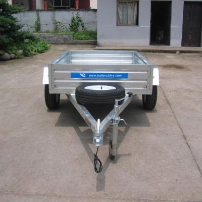 China Galvanized Truck Trailer 2018 Box Trailer for sale