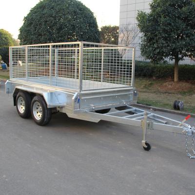 China Car Trailer 8x5 ADR Approved Galvanized Box Trailer for sale