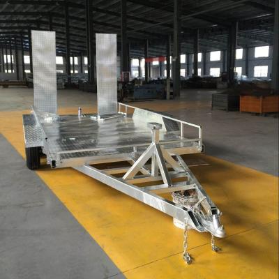 China Tandem Car Trailer 12x6 Car Carrier Trailers For Sale for sale