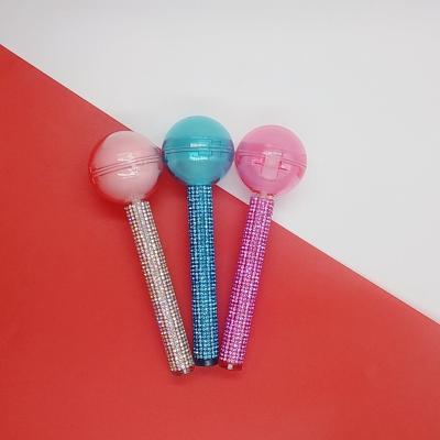 China Custom Personal Care Lollipop Two Uses Cosmetic Lip Gloss Lip Gloss Bonding Empty Tube for sale