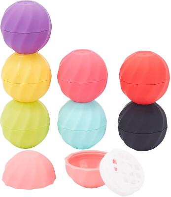 China 7ml Lip Balm Sphere Containers Cosmetic Empty Lipstick Tubes Lipstick Tubes Screw Cap Lipstick Tubes Lip Balm Stick Holder For Colorful Lip Gloss Containers for sale