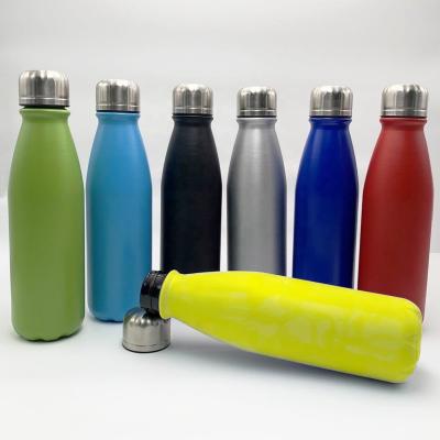 China Personal Care Cola BPA Free Aluminum Water Sport Water Bottle Food Grade 500ml Aluminum Bottle With Screw Top for sale