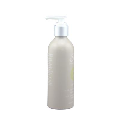 China Personal Care 200ml 500ml 1000ml Beige Round Aluminum Metal Bottle Foaming Hand Soap Pump Wash Bottles for sale