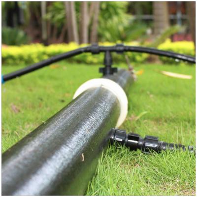 China Irrigation PE layflat pipe reinforced main water pipe for drip irrigation system farm watering tube for sale