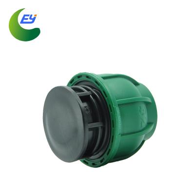 China High Quality Agriculture Irrigaiton Agriculture Irrigation System Fittings End Plug PP Compression Fittings for sale