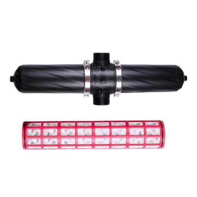 China Plastic T Type Disc Drip Irrigation Screen Filter For Drip Farm Irrigation System for sale