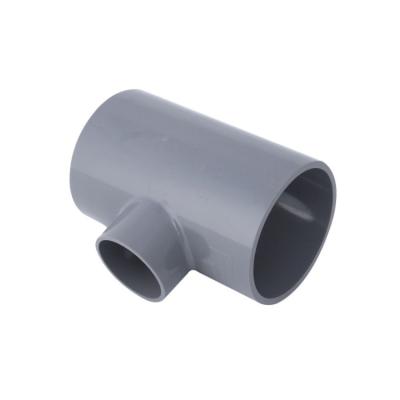 China Plastic Pvc Pipe Fittings Reduced Tee for sale