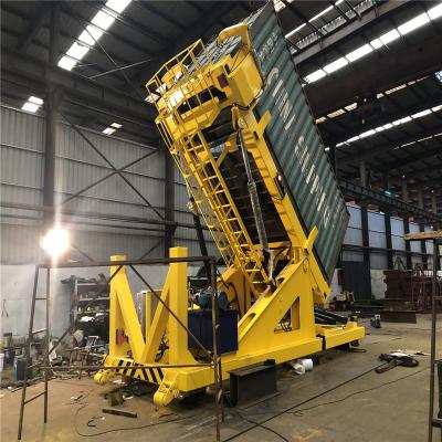 China energy & Extracting High Quality Hydraulic Container Upender for sale