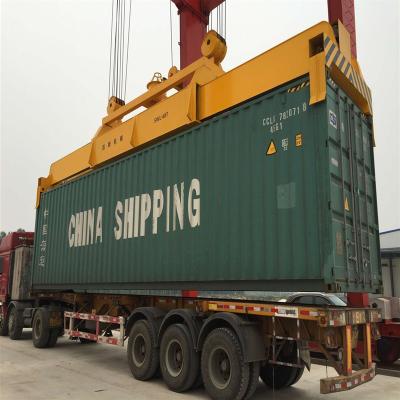 China energy & 20ft Extracting Electric Telescopic Container Spreader for sale