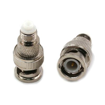 China High Performance Full RF Coaxial Brass RF Male BNC To Female FME Connector for sale