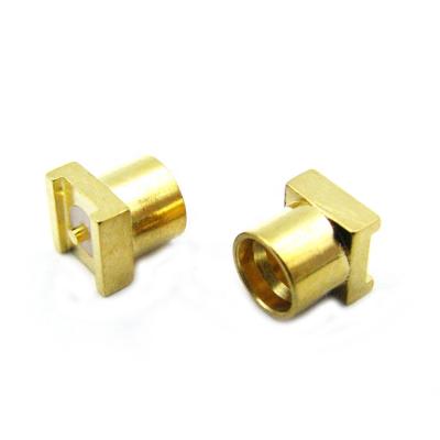 China High Quality RF Coaxial RF SMP Male Gold Plated For PCB Mount Connector for sale