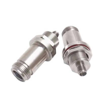 China High Performance Stainless Steel RF SMA Straight Coaxial Female To N Female Connector for sale