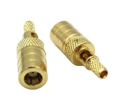 China RF Best Selling Low Loss Open Window RF Coaxial Connector Straight SMB Female Connector RG58 Cable for sale