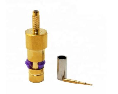 China RF Coaxial Connector SMC Male RF Straight For Cable BT 3002 Coaxial Cable RF Connector for sale