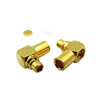 China RF connector RF MMCX mmcx jack mmcx connector 90 degree 75 for rg178 cable for sale