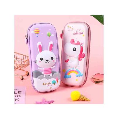 China Wholesale Kids Eva Pencil Case Three-Dimensional 3D Pencil Case Cartoon Version Manufacturer for sale