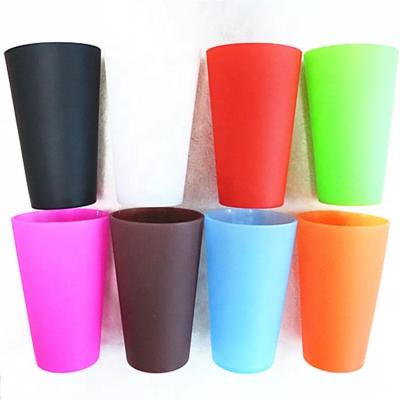 China Eco - Friendly Colorful Silicone Beverage Mug With Custom Logo for sale