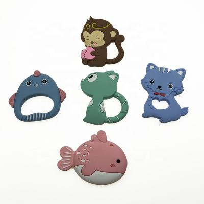 China A Variety Of China Manufacturer Hot Selling Funny Baby Models Food Grade BPA Free Silicone Teether/Wholesale for sale