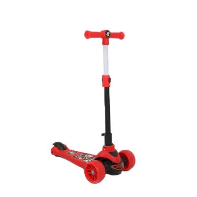 China Child LED Wheel Flash Scooter 3 Wheel Pedal Scooter 2021 for sale