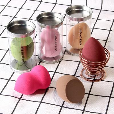 China FOUNDATION 4 shapes Makeup Sponge Cosmetic Sponges Powder Puff Soft Powder Puff  with Separate packaging box for sale