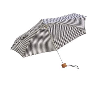 China Small And Light Contemporary Five Fold Mini Extra Pocket Rain Umbrella Wholesale for sale