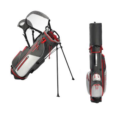 China Waterproof TPU 7 Way Golf Stand Bag With Custom Logo for sale