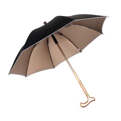 China Contemporary High Quality Multifunctional Easy Open And Close Custom Separable Umbrella With Reflective Stripe for sale