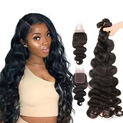 China Xuchang Ruixin Factory ISEE Brand Hair Bundles Body Wave, Closure, Headband, Wigs Human Cuticle Aligned Hair for sale