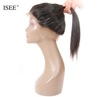 China Directly made in china hair base 360 ​​silk lace frontal wig for sale