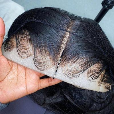 China Transparent Pre Plucked Lace Front Wig 13X4,HD Full Lace Hair Wig,100% Virgin Hair Wholesale Silky Straight Wave Vendor Full Lace Wig for sale