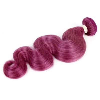 China 100% Virgin Hair Hot Selling Purple Body Wave Hair 99j Fast Shipping Bundles for sale