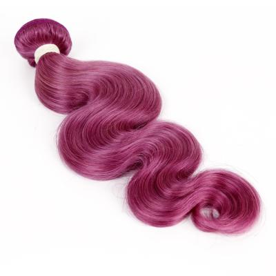 China new arrival 100% virgin factory cheap raw purple hair weave hair for sale