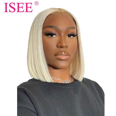 China Wholesale Straight 613 Blonde Human Hair Lace Front Lead Wig, Pink Transparent Swiss Ombre Lace Front colore Wig In Stock for sale