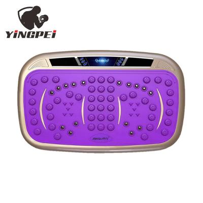 China Home Use YINGPEI Massage Fitness Equipment Vibration Machine Crazy Fit Power Vibration Plate for sale