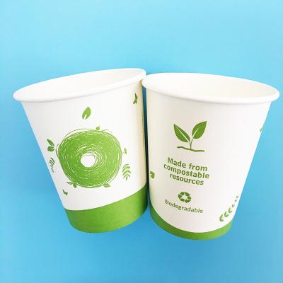 China Biodegradable High Quality PLA Coated Take Away Juice Paper Cup for sale