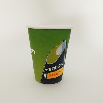 China 12oz Coffee Paper Cup Single Wall Disposable Wholesale Paper Coffee Cups 041 for sale