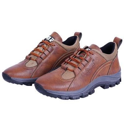 China Latest Style Mens Jogging Shoes Brown Mesh Breathable Durable Running Shoes Breathable Custom Sports Shoes for sale