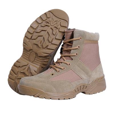 China Waterproof Military Combat Ankle Boots Light Ultra Desert Safety Boots Outdoor Walking Shoes for sale