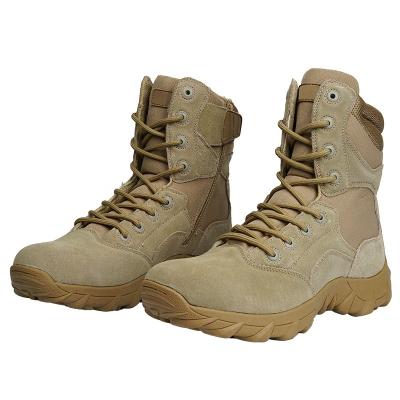 China Wholesale Waterproof Outdoor Men Combat Military Boots Abandon Training Boots Comfortable Non-slip Hike Boots for sale