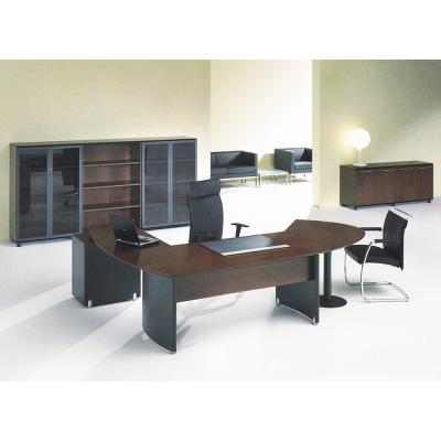 China Other Customized OEM Solid Wood Veneer Executive Table Manager Desk for sale