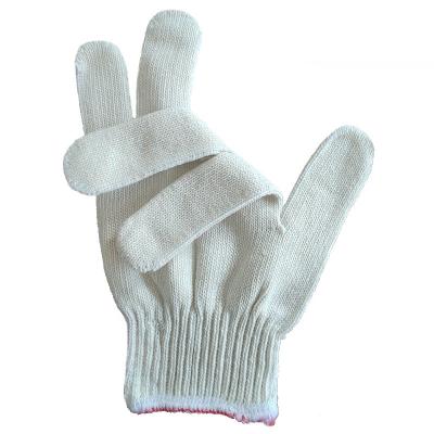 China Elastic Seamless Knit Cotton Thin Breathable Gloves For Machine Operation Construction Factory Work for sale