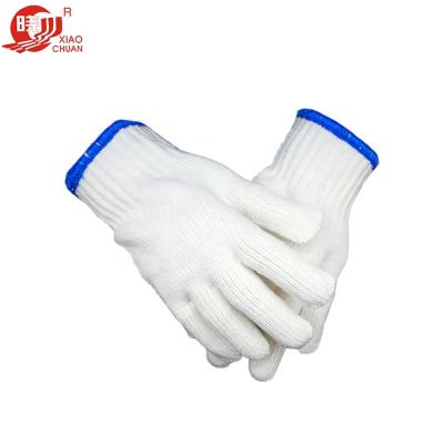 China Elastic Seamless Knit Cheap OEM 7 Gauge Knitting Protective Gloves Safety for sale