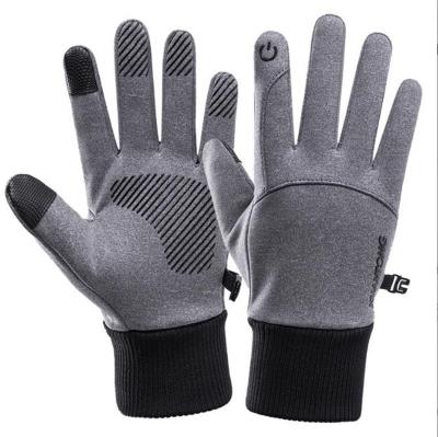 China Outdoor Sports Anti Lost Winter Gloves Fashion Outdoor Running Waterproof Bicycle Glove for sale