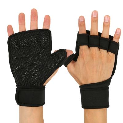 China Gym Exercises New Amazon Hot Sale Fashion Fitness Fingerless Glove For Training Power Lifting S M L XL for sale