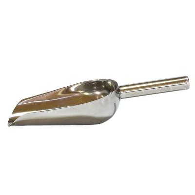 China Sustainable Stainless Steel Ice Shovel Bar Restaurant Ice Cube Tools Hotel Supplies Multi-Specification Shovel Ice Scoop for sale