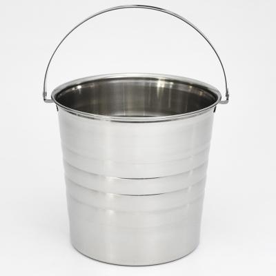 China Newest Hot Sale Style Stainless Steel Ice Bucket Champagne Bucket Ice Barrel For Beer Viable for sale