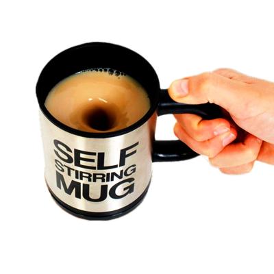 China Sustainable Self-Stirring Self-Stirring Lazy Cup Coffee Mug Water Insulated Cu Insulated Mug for sale