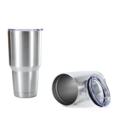 China Durable Vehicle-supported Straw Ice Water Cup Double-Layer Large Mug304Stainless Steel Large Capacity Cup Mug for sale